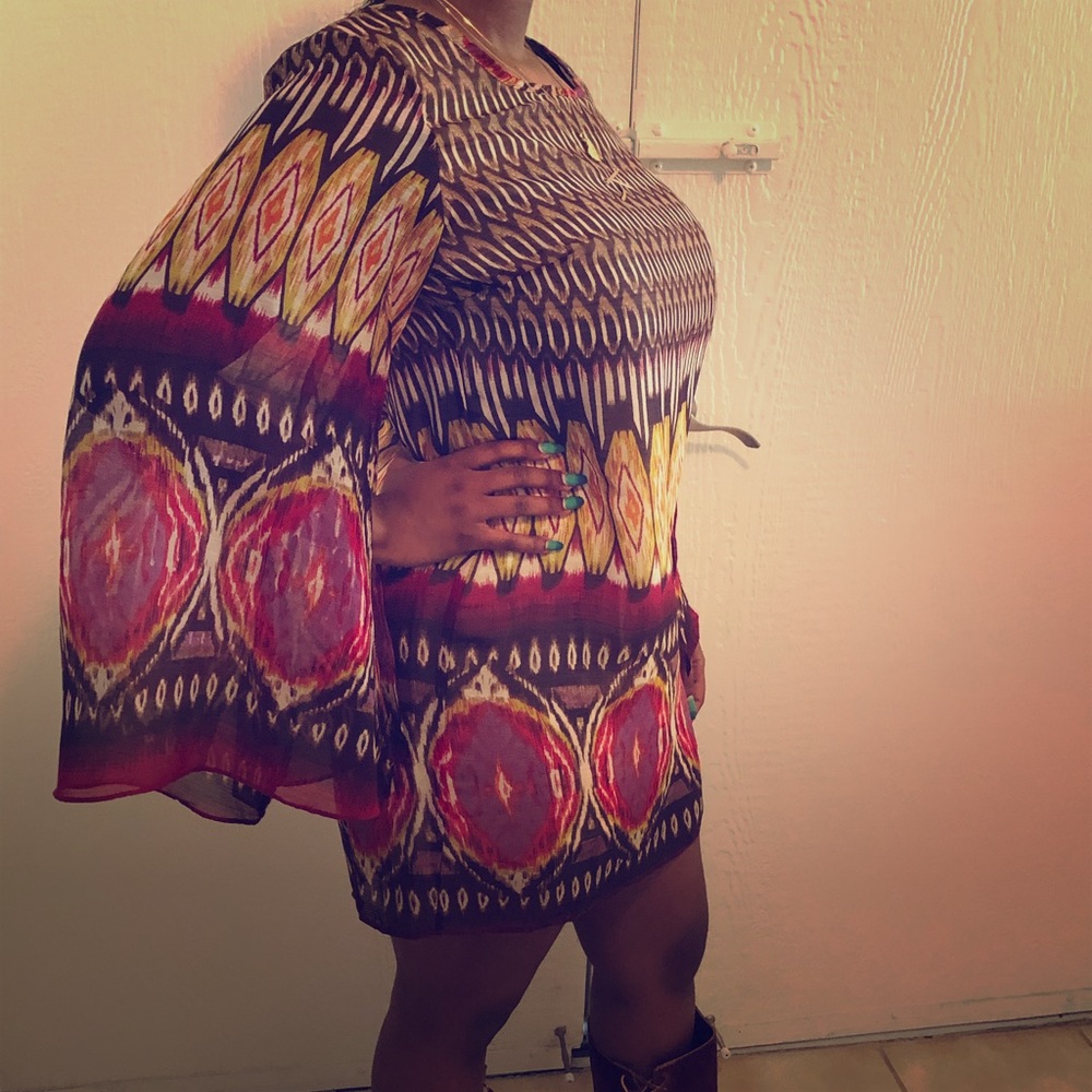 Hippy Style Mini Dress